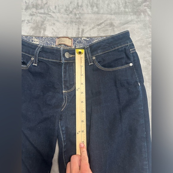 Paige Roxie Crop Jeans Women’s 29 Dark Wash - Picture 7 of 8